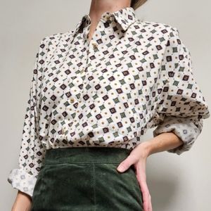 VINTAGE 'Tabi International' Button Down Shirt